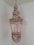 Hanging sea shell decor