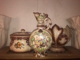 (3) Pearlecent Decorative Ceramic Dishes
