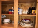 Cupboard of Assorted Diningware