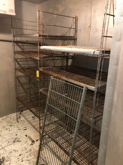 (2) 71" x 24" Wire Racks