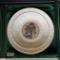 Belleek Collector Society Book of Kells- the Luke Plate w/box