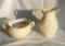 Belleek Ivy Sugar & Cream 2nd Green