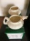 Belleek Collector Society Chinese Sugar #413 and Cream #1164