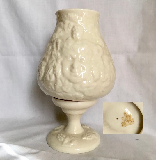 Belleek Mask Series Hurricane Lamp
