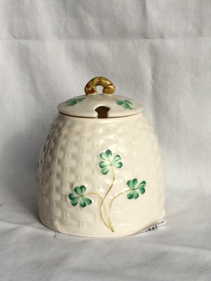 Belleek Shamrock Cup Marmalade