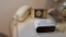 (1) Westclox Alarm Clock (1) House Phone (1)Springfield Desk Barometer