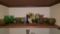 Shelf of Assorted Vases and Flower Pots