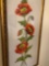 Large Framed Embroidered Wall Hanging Art
