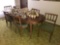 Drexel Triune Dinning Table w/ (3) 1 ft Leaves and (6) chairs 56