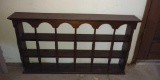 4-Shelf Wall Mounted Plate Rack