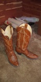Justin Style Cowboy Boots Size 8-1/2 B