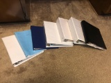Assorted Binders Of Needlepoint Patterns