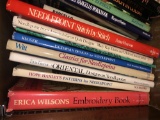 Large Collection of Needlepoint and Craft Books