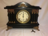 Sessions Clock Co. Pillard Mantle Clock