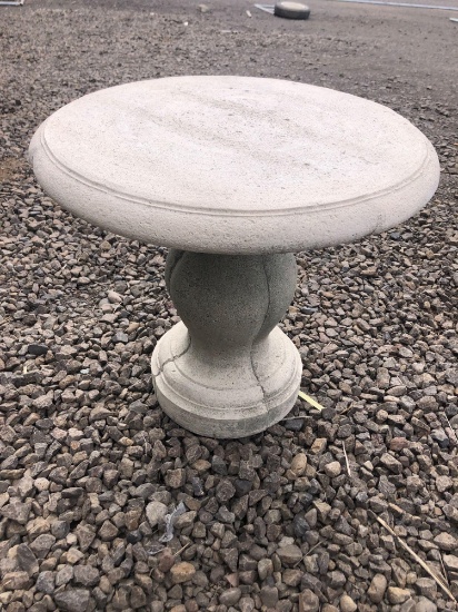 2' x 22"h Concrete Pedestal/Table