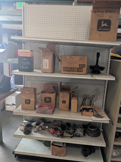 (4) Shelving Unit & Contents
