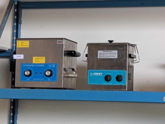 (2) Ultrasonic Cleaners