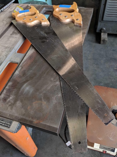 (2) Hand Saws