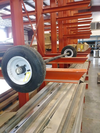 Outdoor Equipment Training Aid for Tire & Wheel Assembly