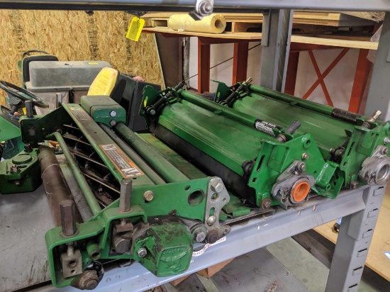 (3) John Deere 22" 8-Blade Reels - Like New Condition