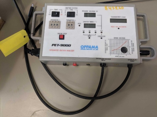 Oppama PET-9000 Ignition Analyzer - Like New Condition