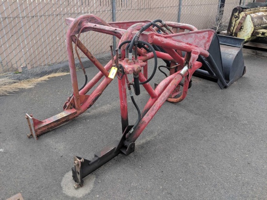 Wagner Iron Works Model H805 10 Front End Loader w/ Bucket