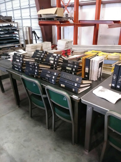 34"W x 5'L Metal Work Table