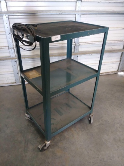 18"W x 25"D x 42"H Compco Media Cart