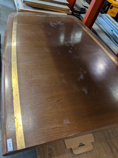 53"W x 12' Conference Table - Missing Base