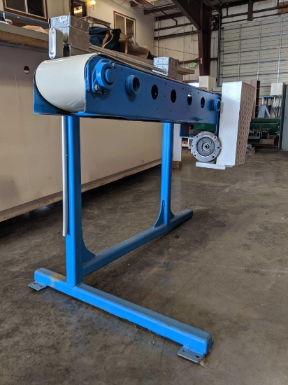Chain Driven Conveyor Belt System w/ Baldor Electric Motor