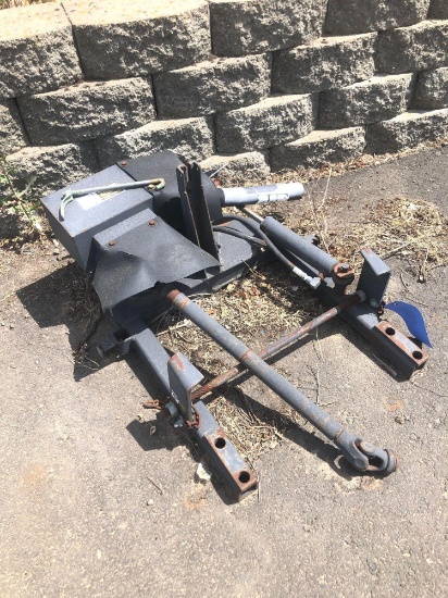 3-pt PTO Driven Broom Implement.
