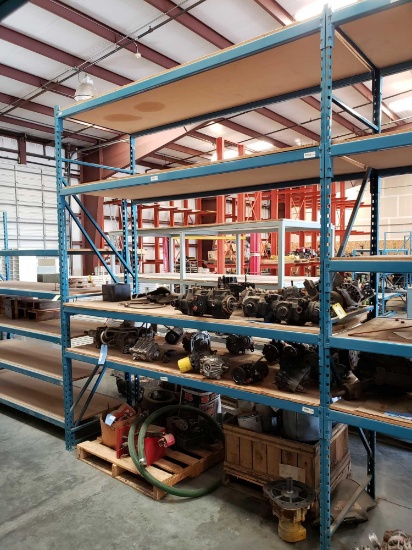 Arpac Adjustable Height Metal 4-Shelf Unit.