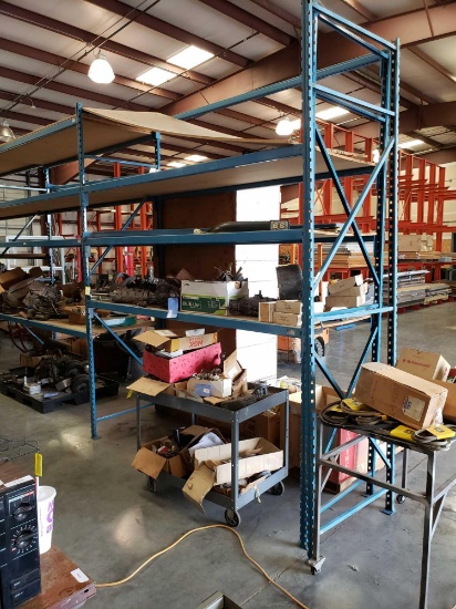 Arpac Adjustable Height Metal 4-Shelf Unit.