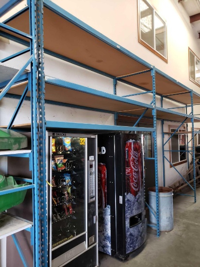 Arpac Adjustable Height Metal 4-Shelf Unit.