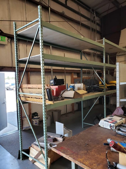 Penco Adjustable Height Metal 6-Shelf Unit.