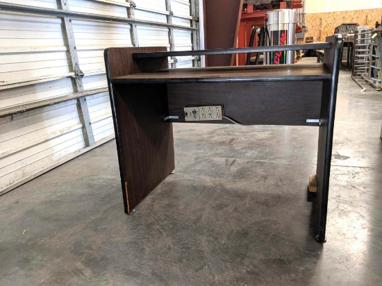 Laminate Top Computer Desk w/ Surge Protector Measurement: 3'W x 2'D x 32"H