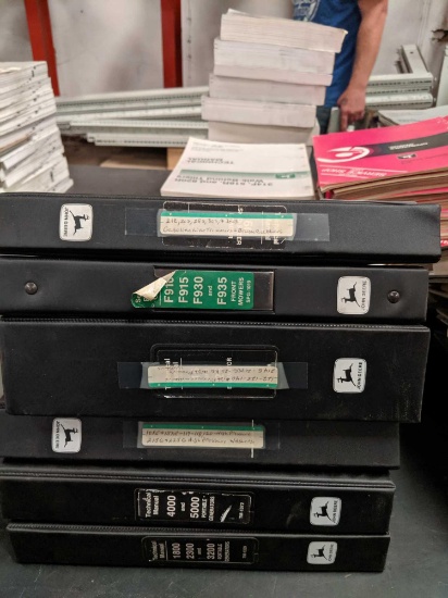 (6) Assorted John Deere Technical Manuals