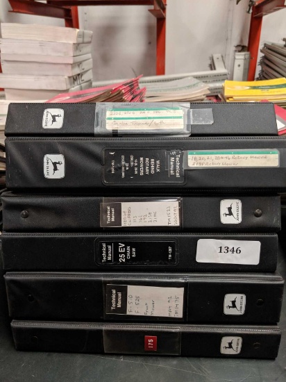 (6) John Deere Technical Manuals