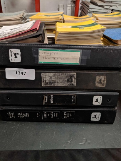 (4) John Deere Technical Manuals