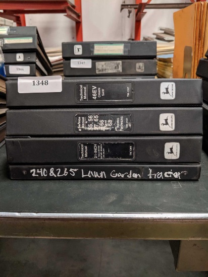 (4) John Deere Technical Manuals