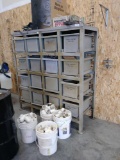 Aluminum 16 Bin Indexer w/ Contents