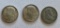 Lot of 3 Silver Half Dollars (2-1964 Kennedy and 1951 Franklin)