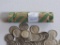 1964 D Silver Roosevelt Dimes- roll of 50