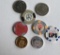 Lot of 8 assorted Gaming Tokens including the Ranch House in Wells Nevada