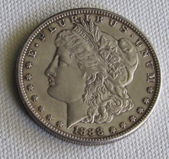 1888 S Morgan Silver dollar