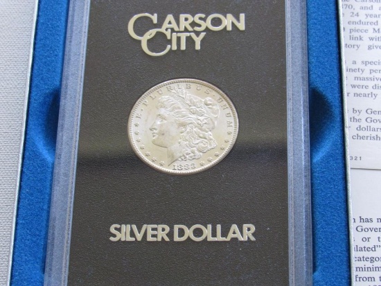 1883 CC "Mixed Carson City" Morgan Silver Dollar