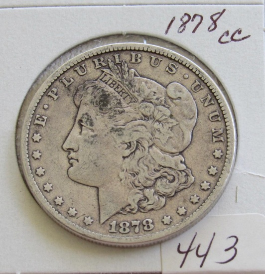 1878 CC Morgan Silver Dollar