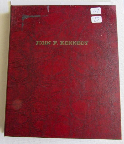 John F Kennedy book (over 100 coins) 1964 Silver Half (39 coins), Kennedy 65-70(38 coins) and more