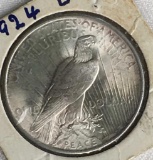 1924 Silver Peace Dollar