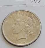 1922 Silver Peace Dollar